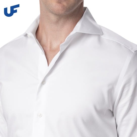 An UnderFit undershirt stays hidden
