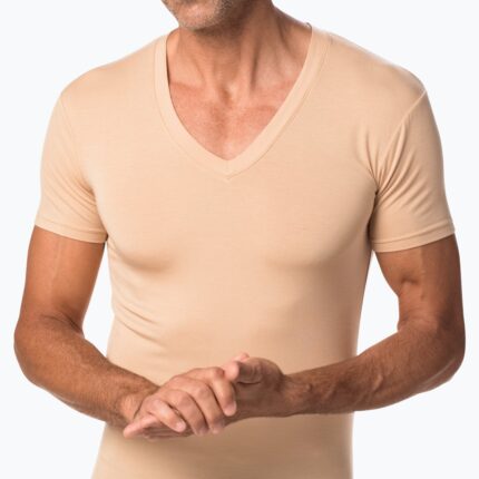 UnderFit Invisible Undershirt: Tone Colored. Won't Show. Slim Fit