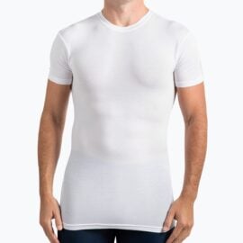 White Crew Neck Undershirt – Tyler front full